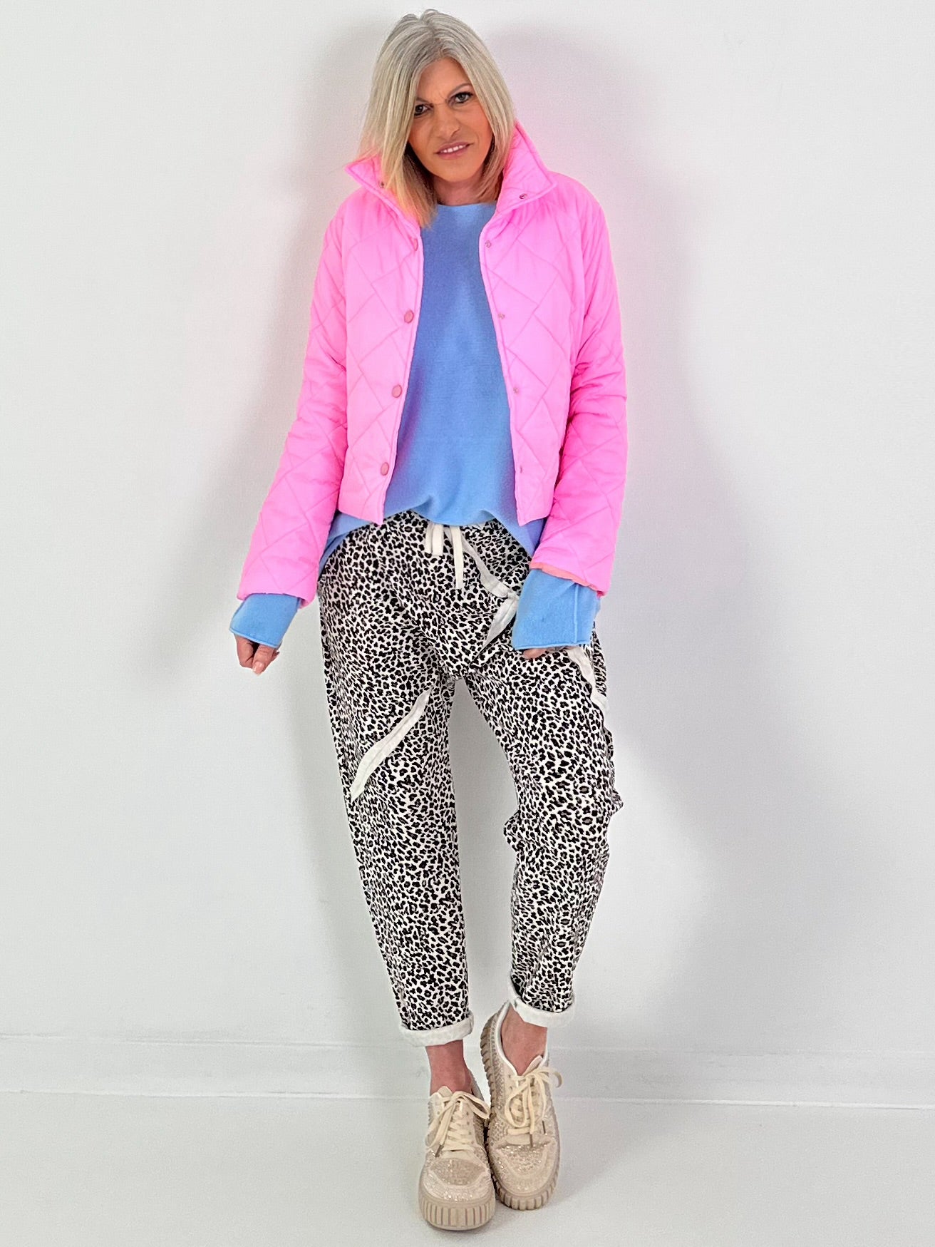 Pullover mit Rundhals - hellblau