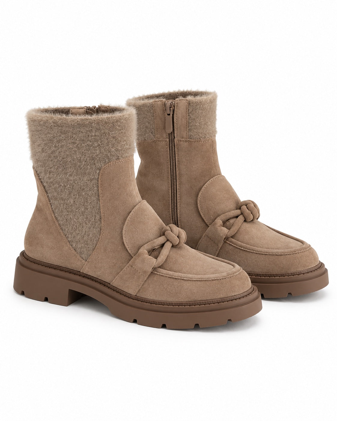 Loafer Bootie - beige