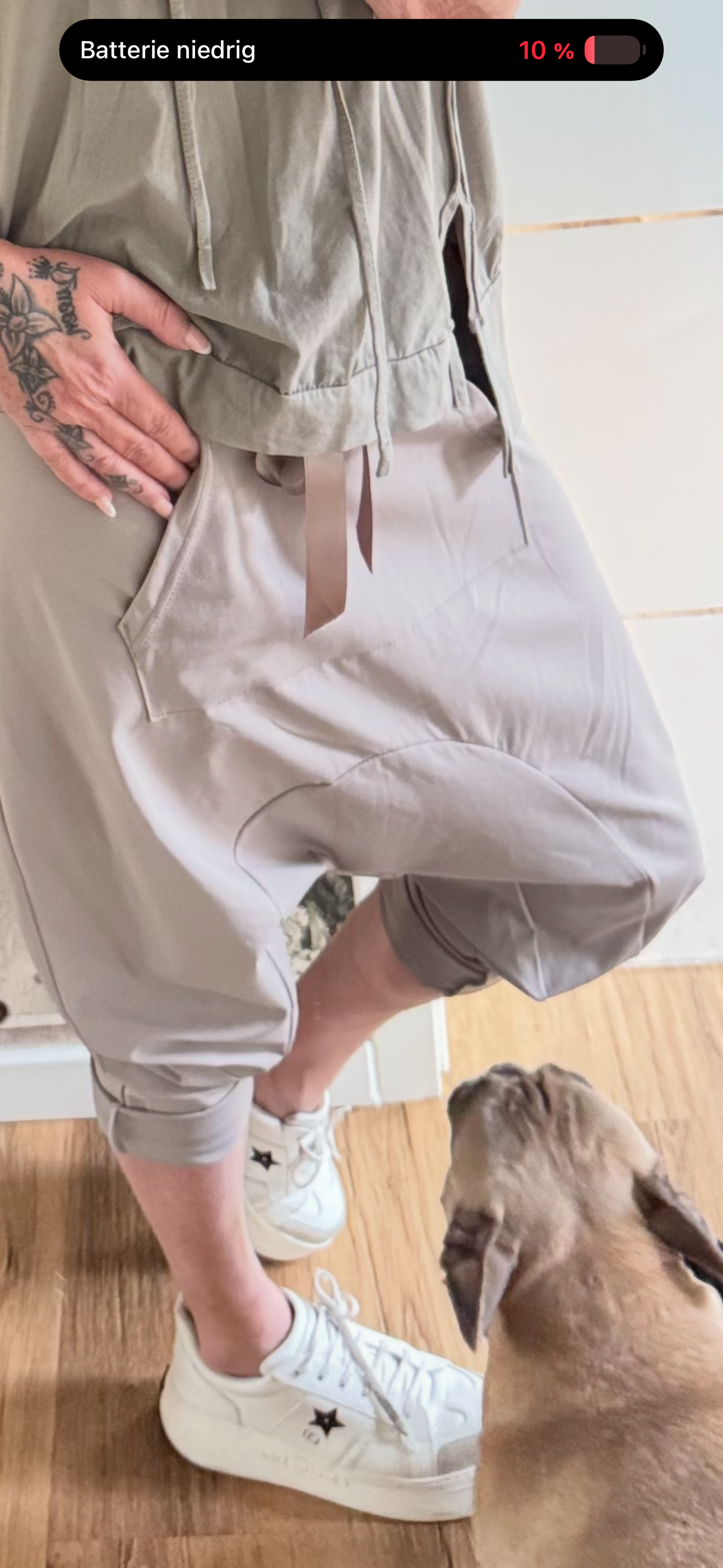 Baggy model Twinkle-taupe