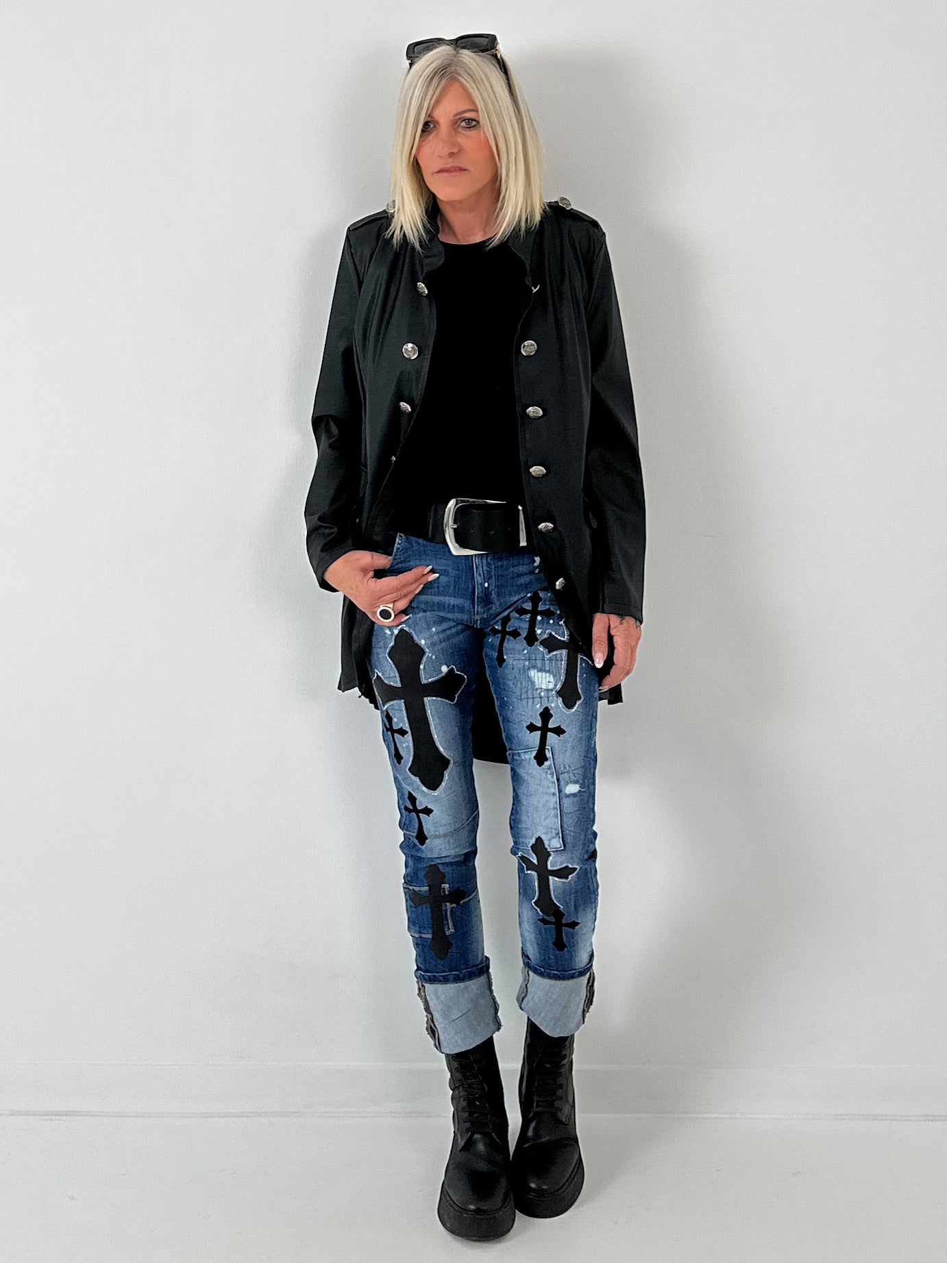 Jeans model "Crossfire" - denim