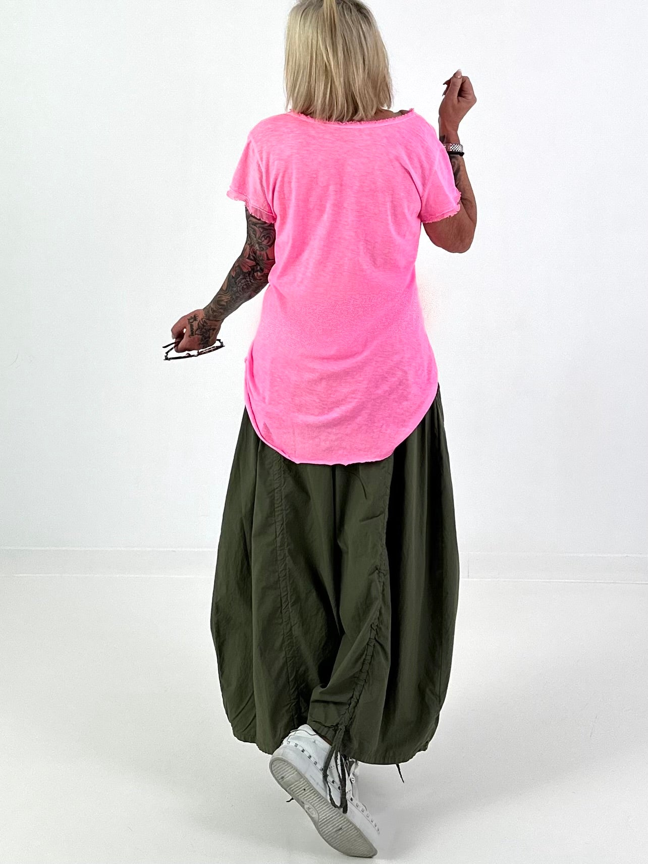 T-Shirt Norderney - neonpink