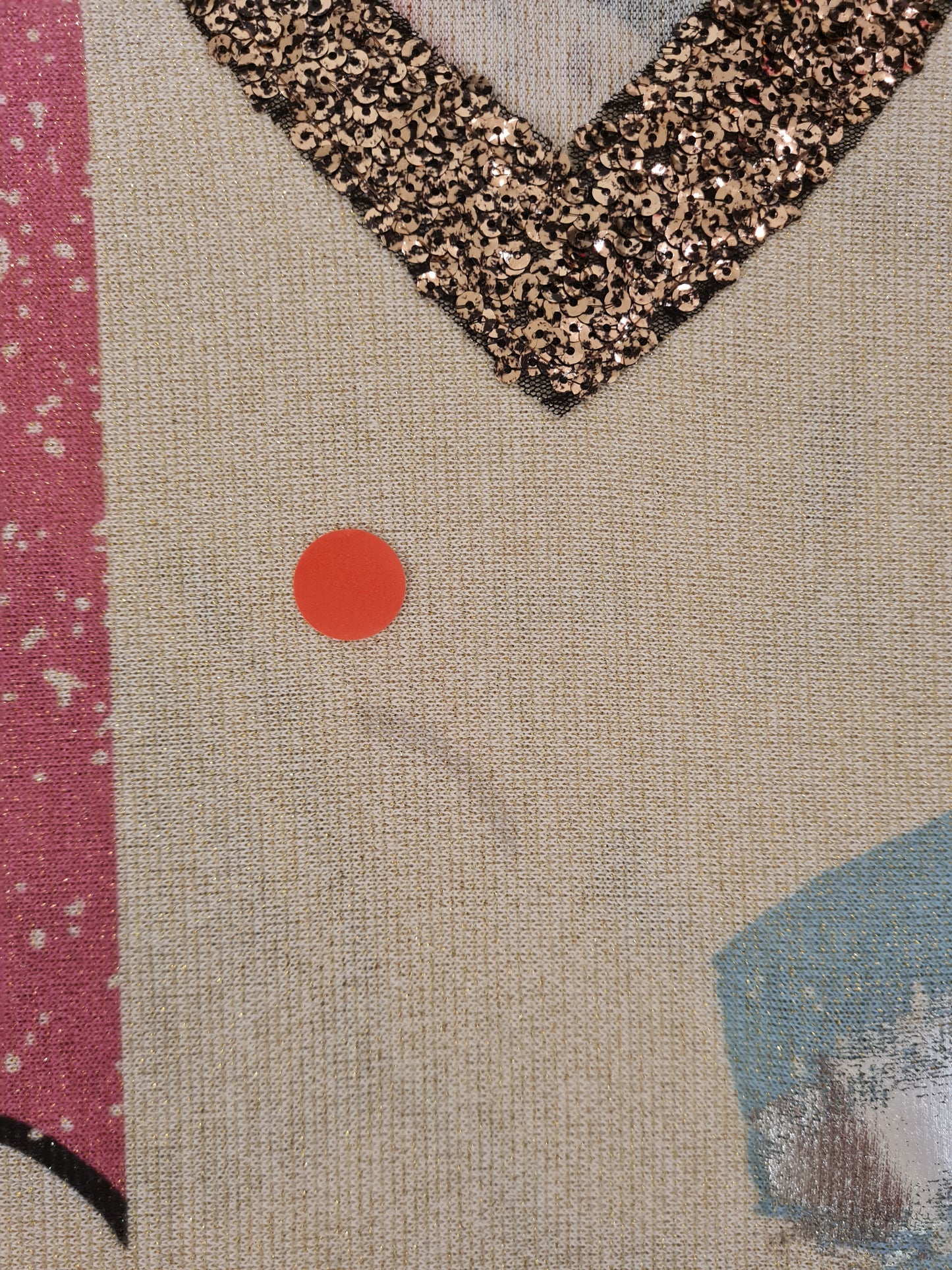 Dress model "Best Friends" - beige-multicolored