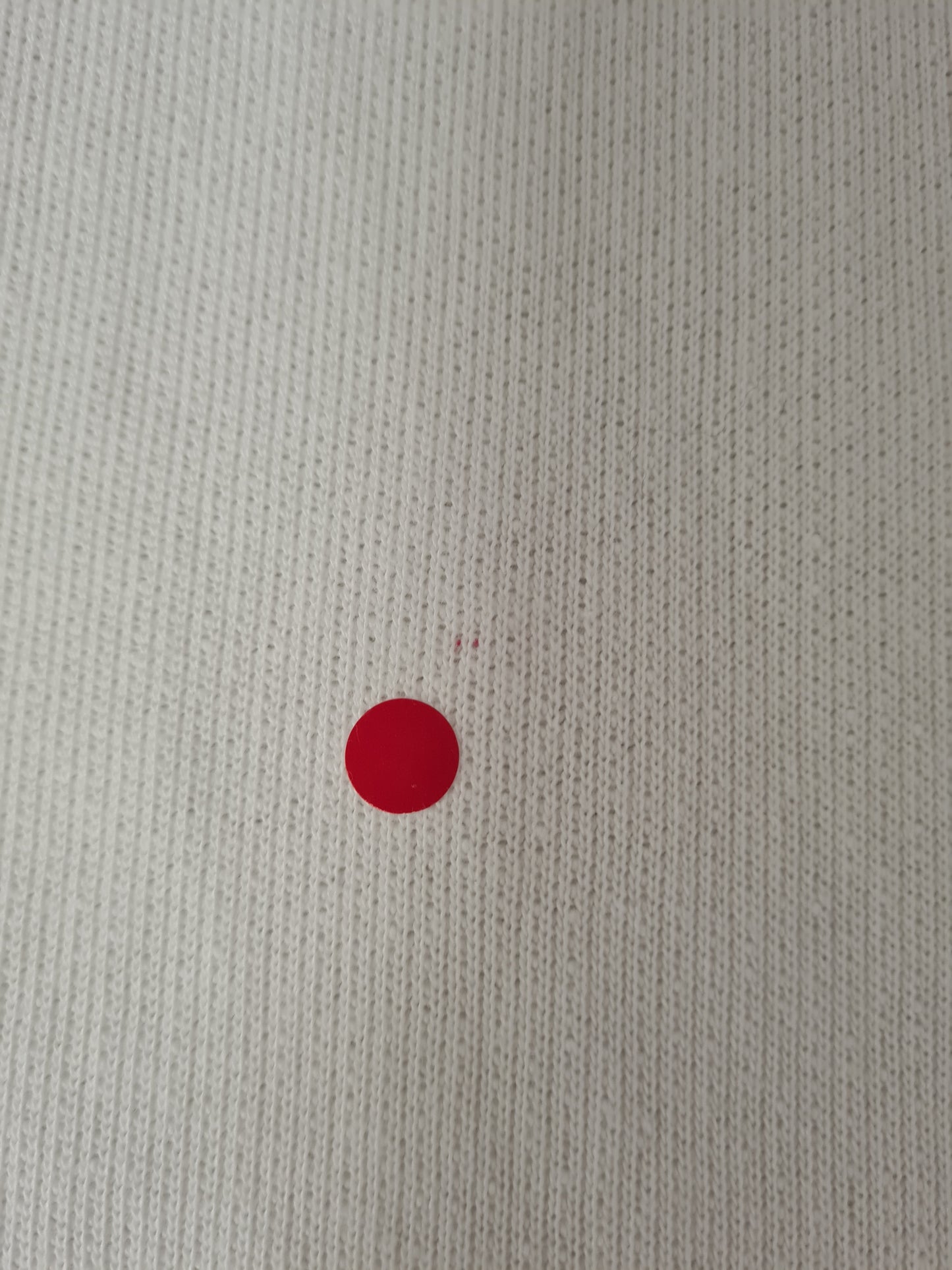 Sweatshirt met ruches model "Ella" - wit