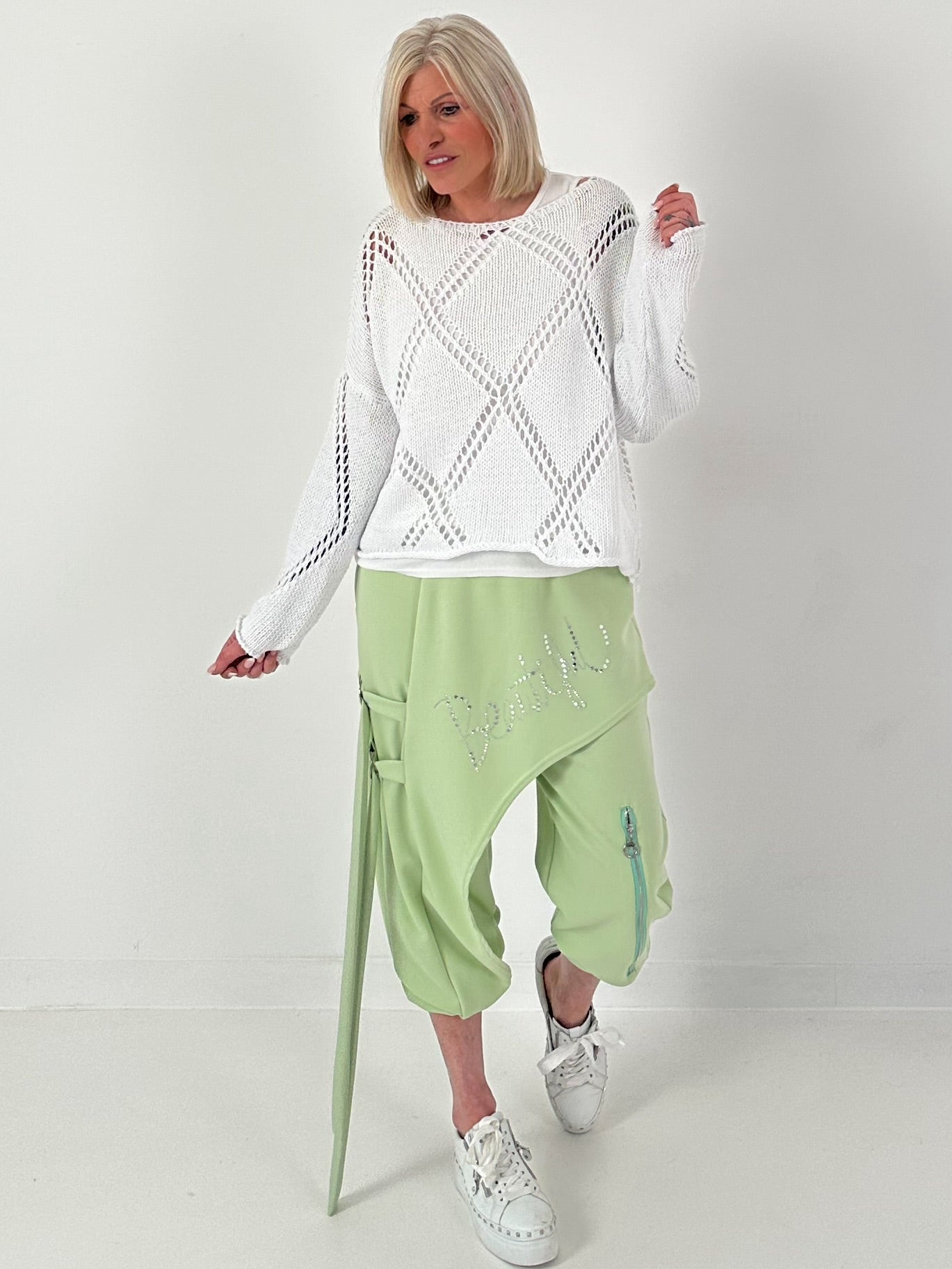 Baggy Hose Beautiful - lindgrün