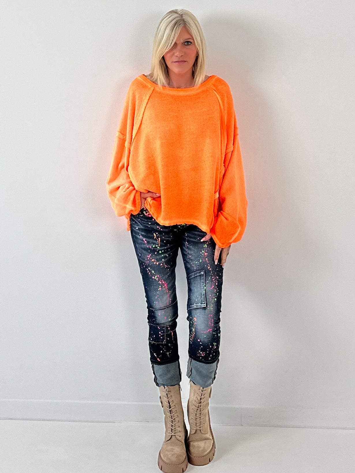 Jeans model "Neon Explosion"