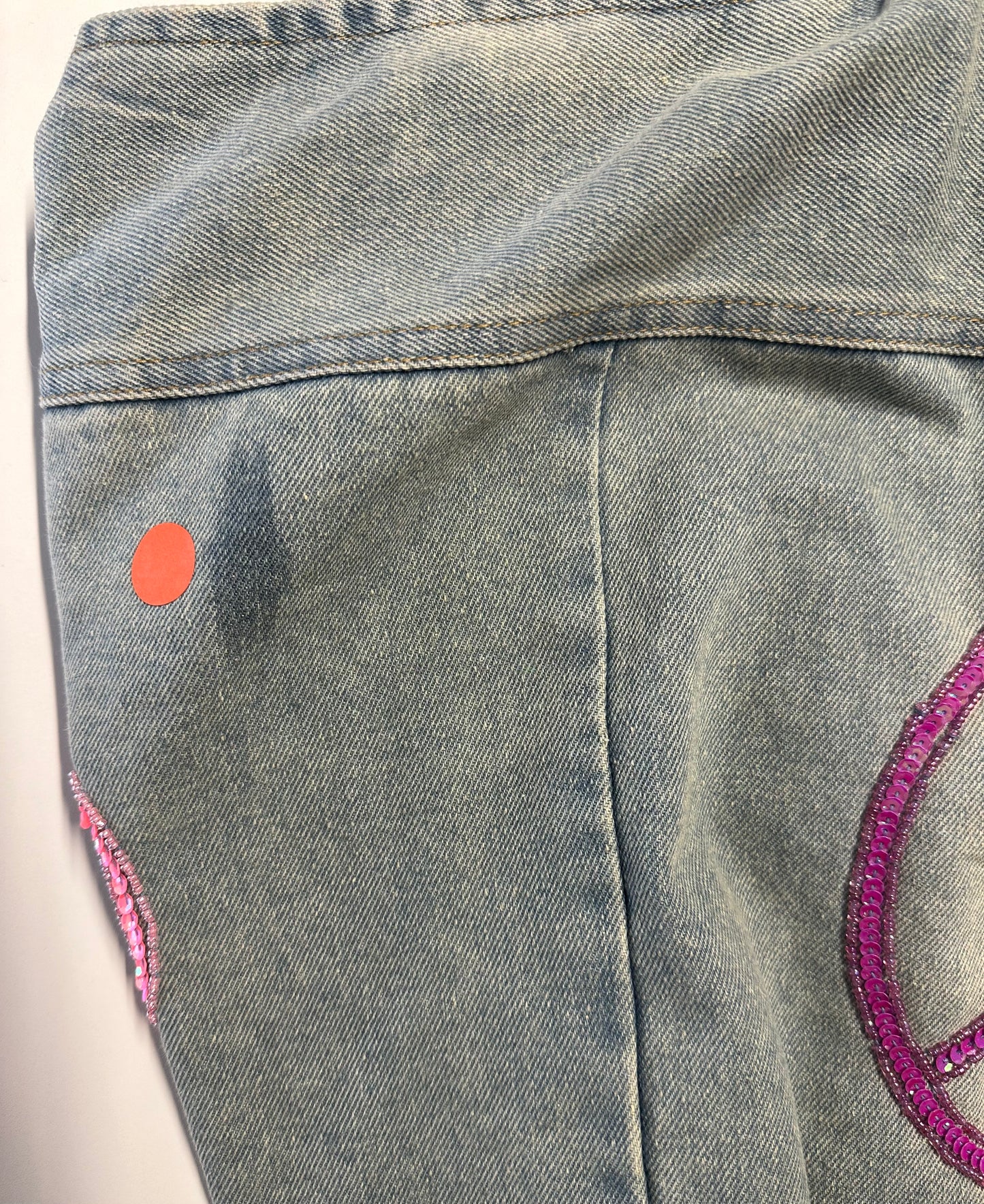 2. Wahl Jeans Shopper mit Pailletten Details - blau