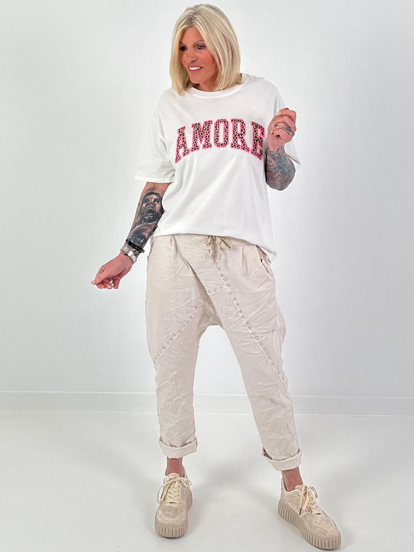 T-Shirt Amore - weiss