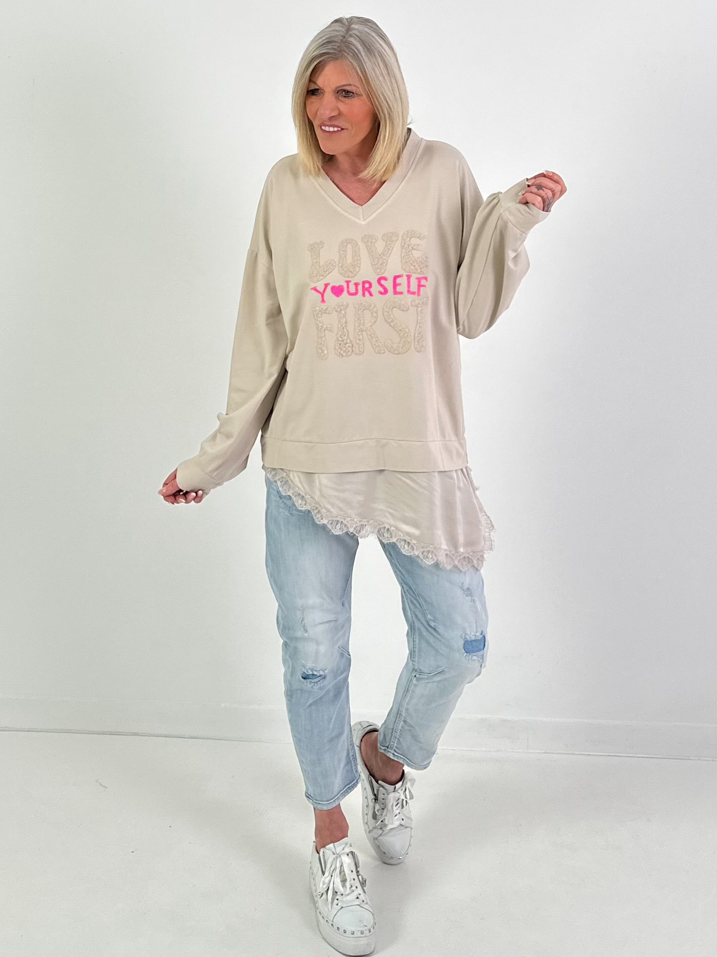 Sweater yourself - beige