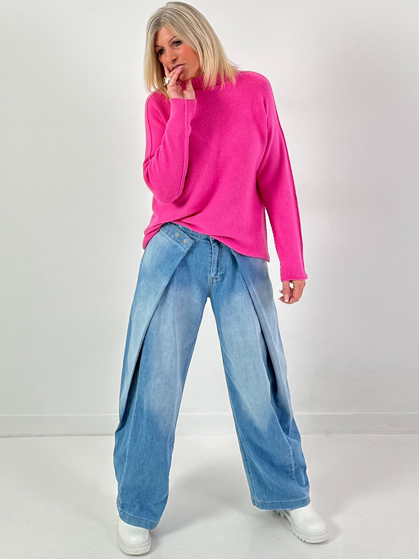 Pullover Modell "Tender Touch" - pink