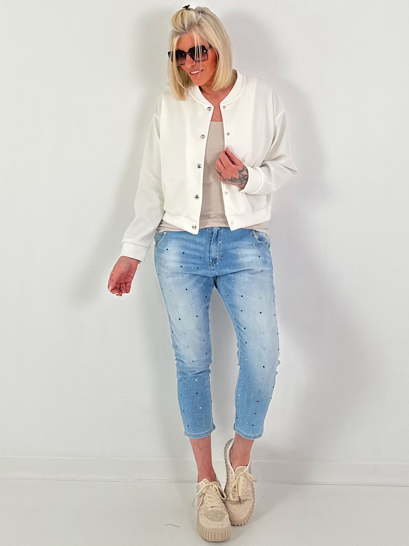 College Jacket - ecru