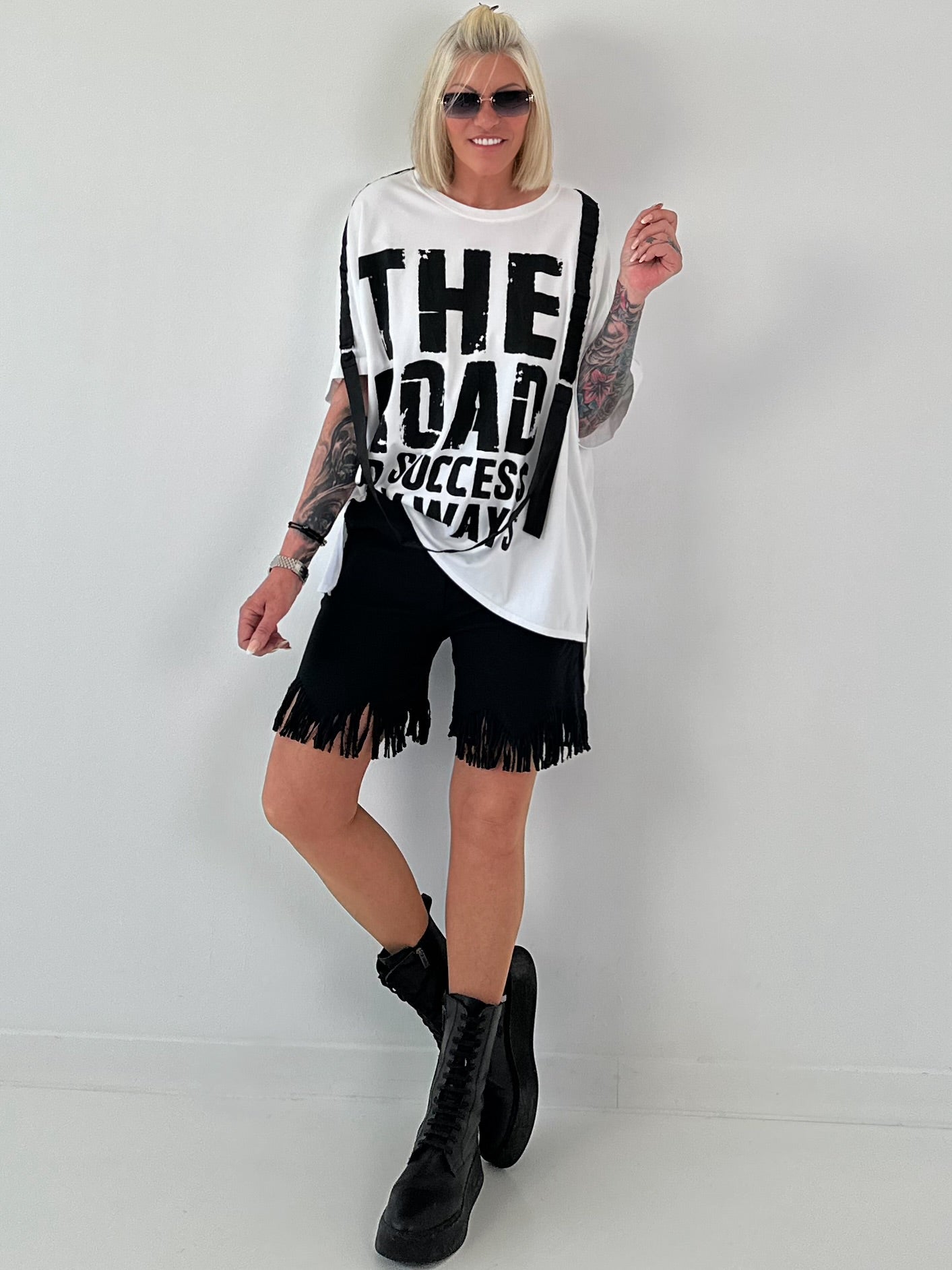 Oversized T-shirt on Tour - pink