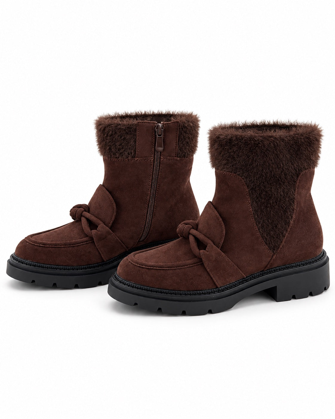 Loafer ankle boot - mocha