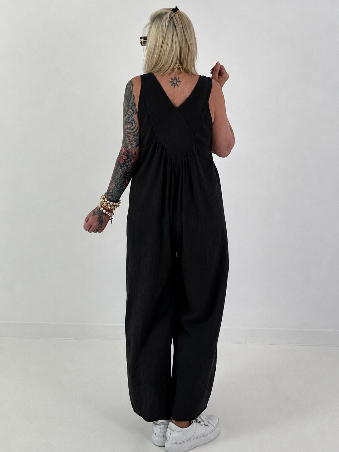 Marlene-style jumpsuit - black