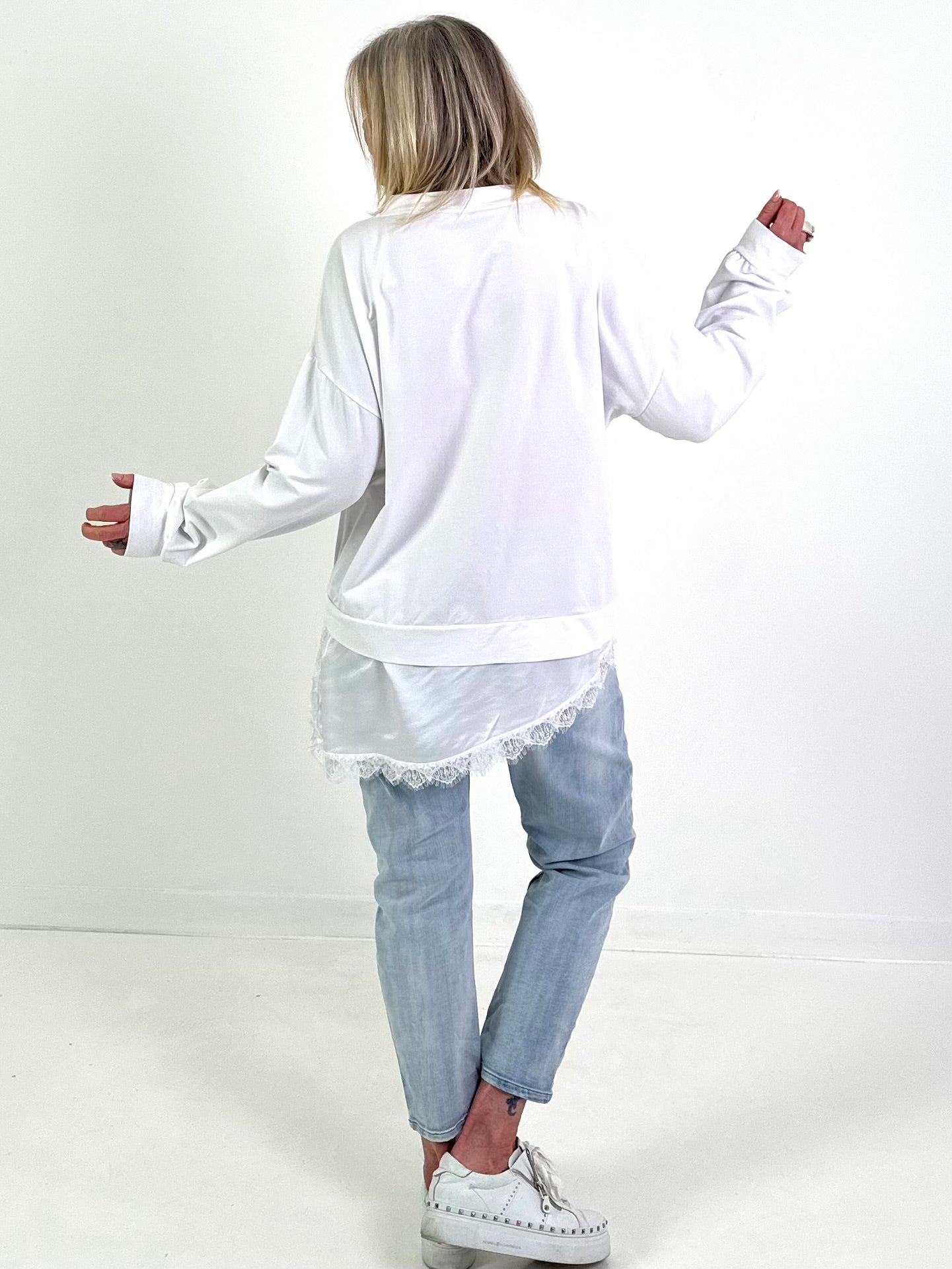 Sweater yourself - weiss