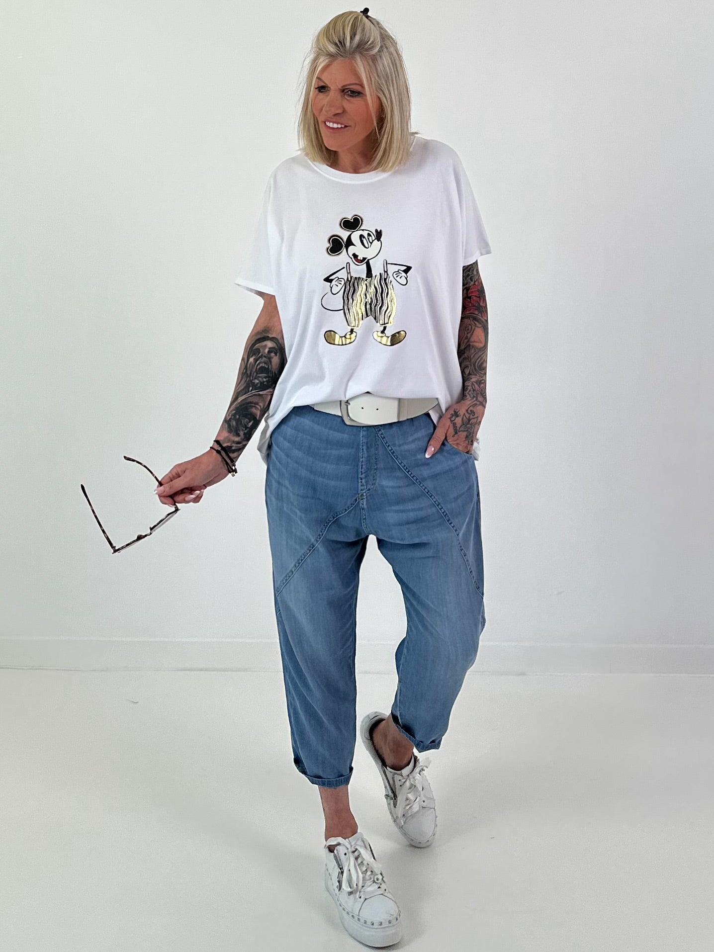 T-shirt Mouse - white