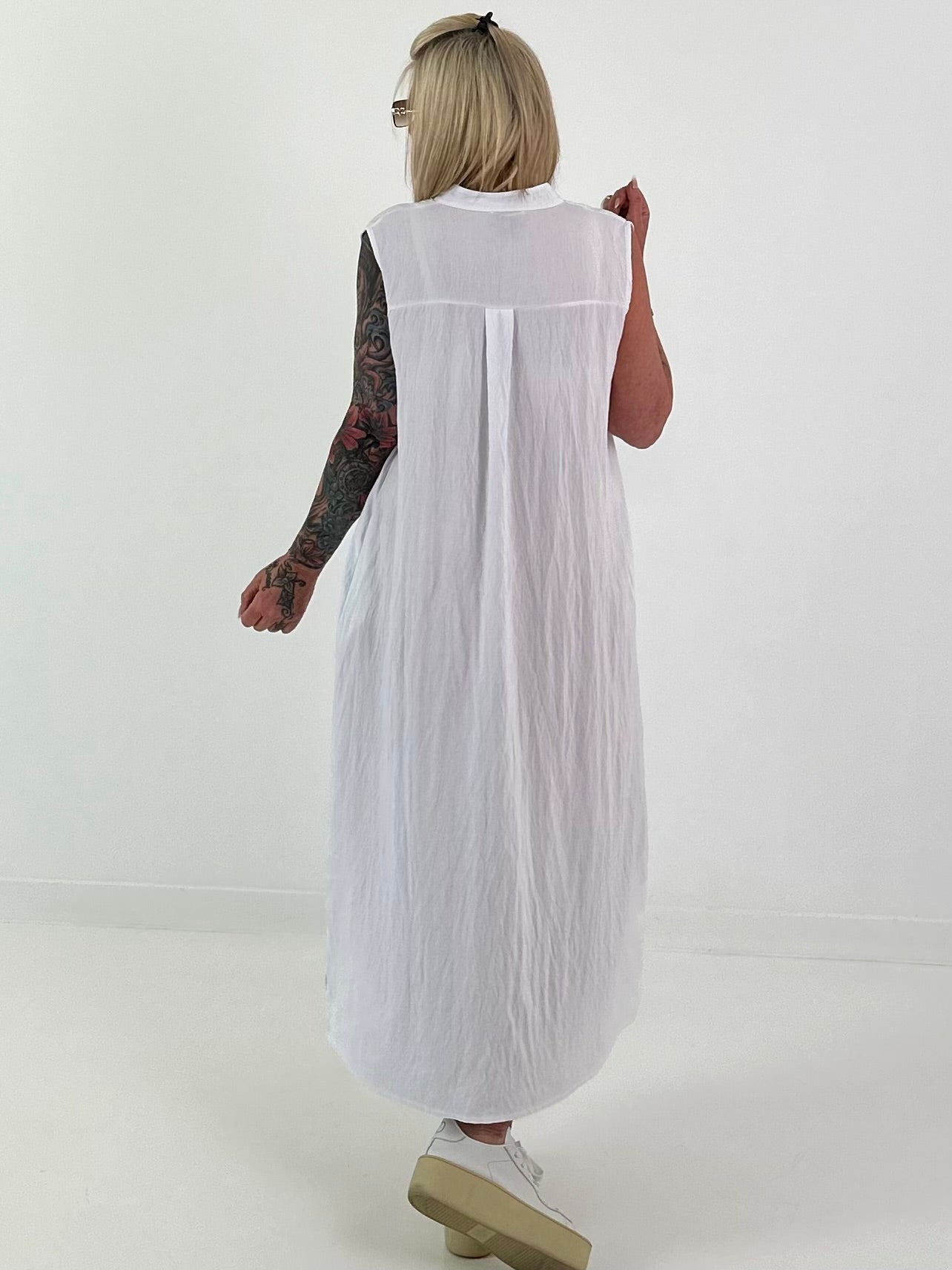 Luftiges Kleid - weiss