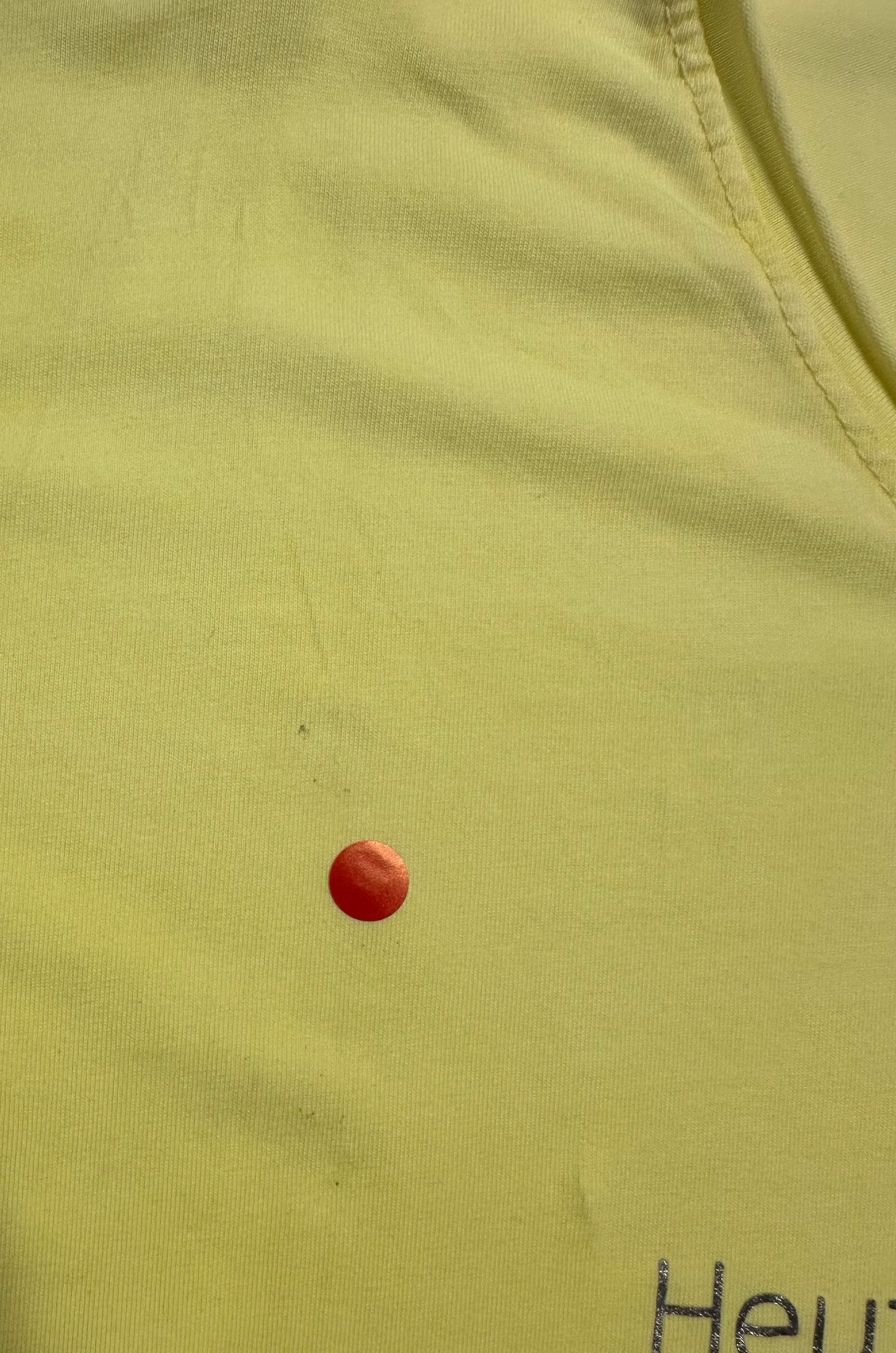 2. Wahl Shirt Lieblingstag - gelb