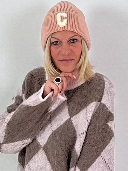 Hoedmodel "Winter Classic" - roze