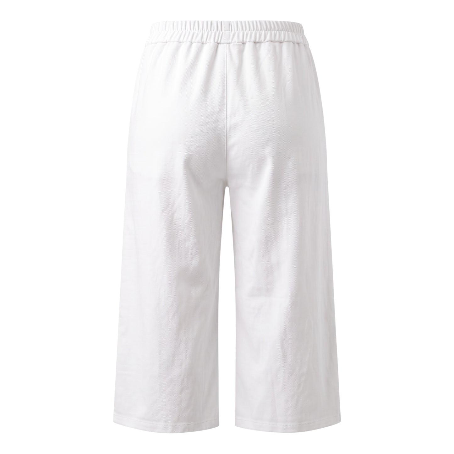 Hose mit Overlay und Metallösen - weiss