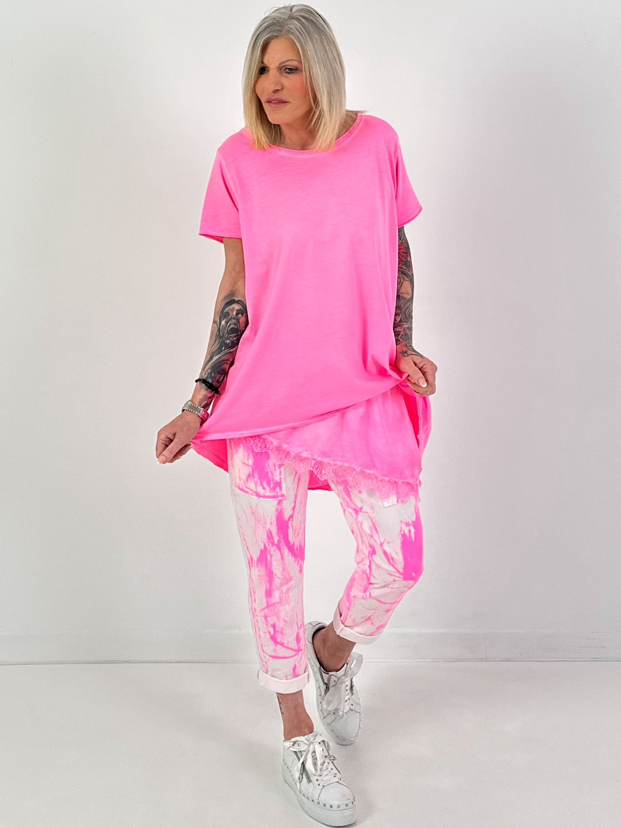 Lässiges Basic-Shirt - 7 Farben