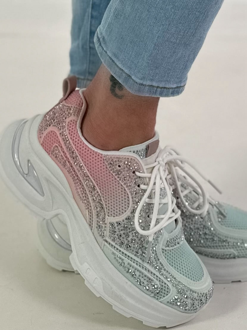 Sneaker Modell "Crystal Motion" - mehrfarbig