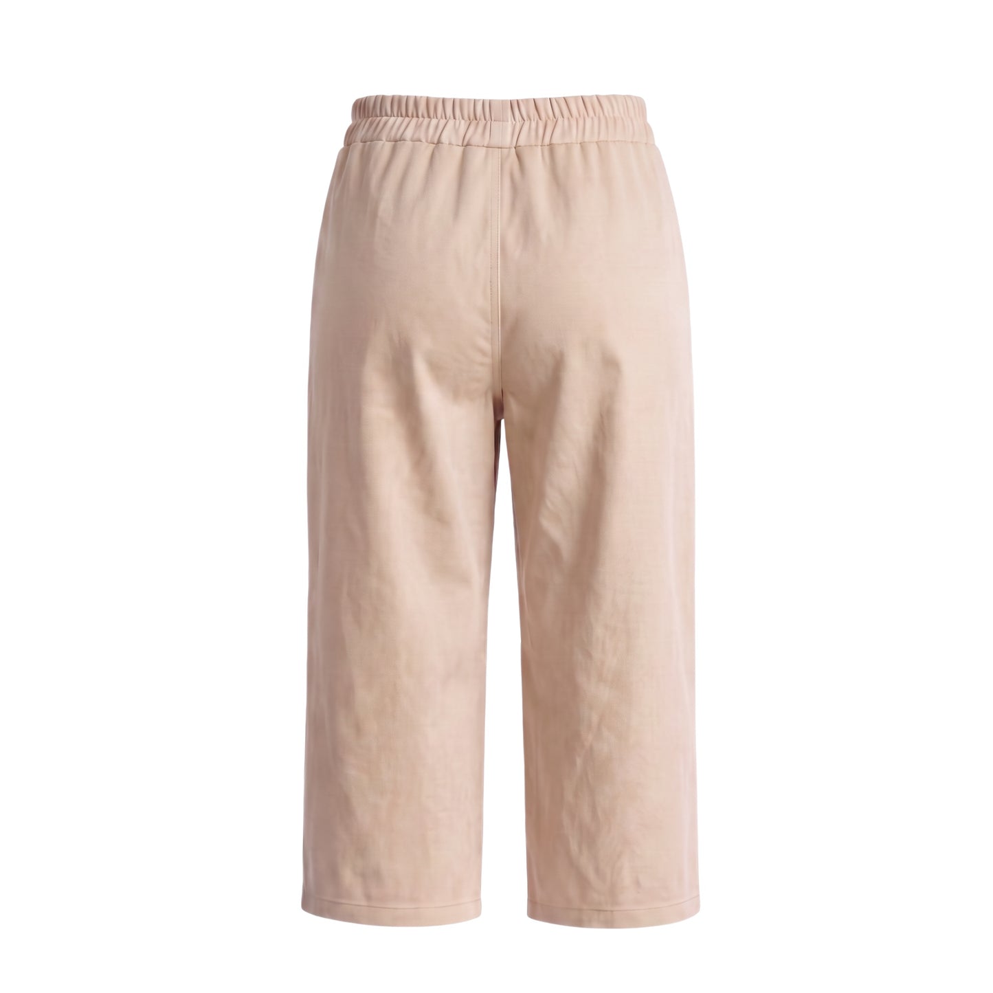 Hose mit Overlay und Metallösen - beige