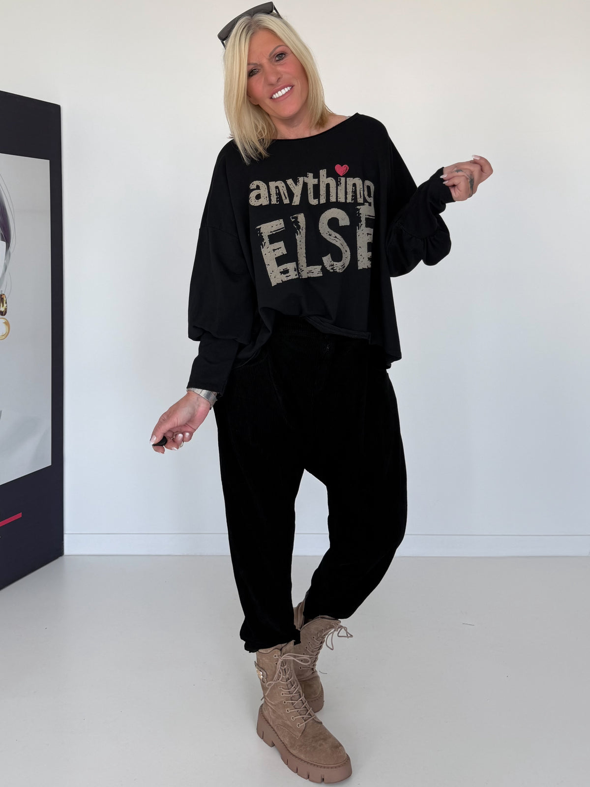 Sweater Anything Else - schwarz