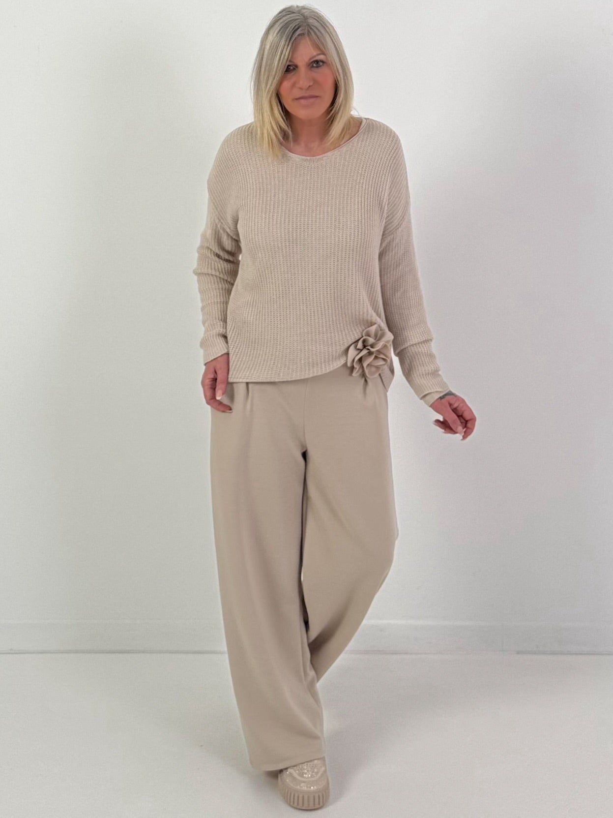 Pullover Modell "Light Essence" - beige