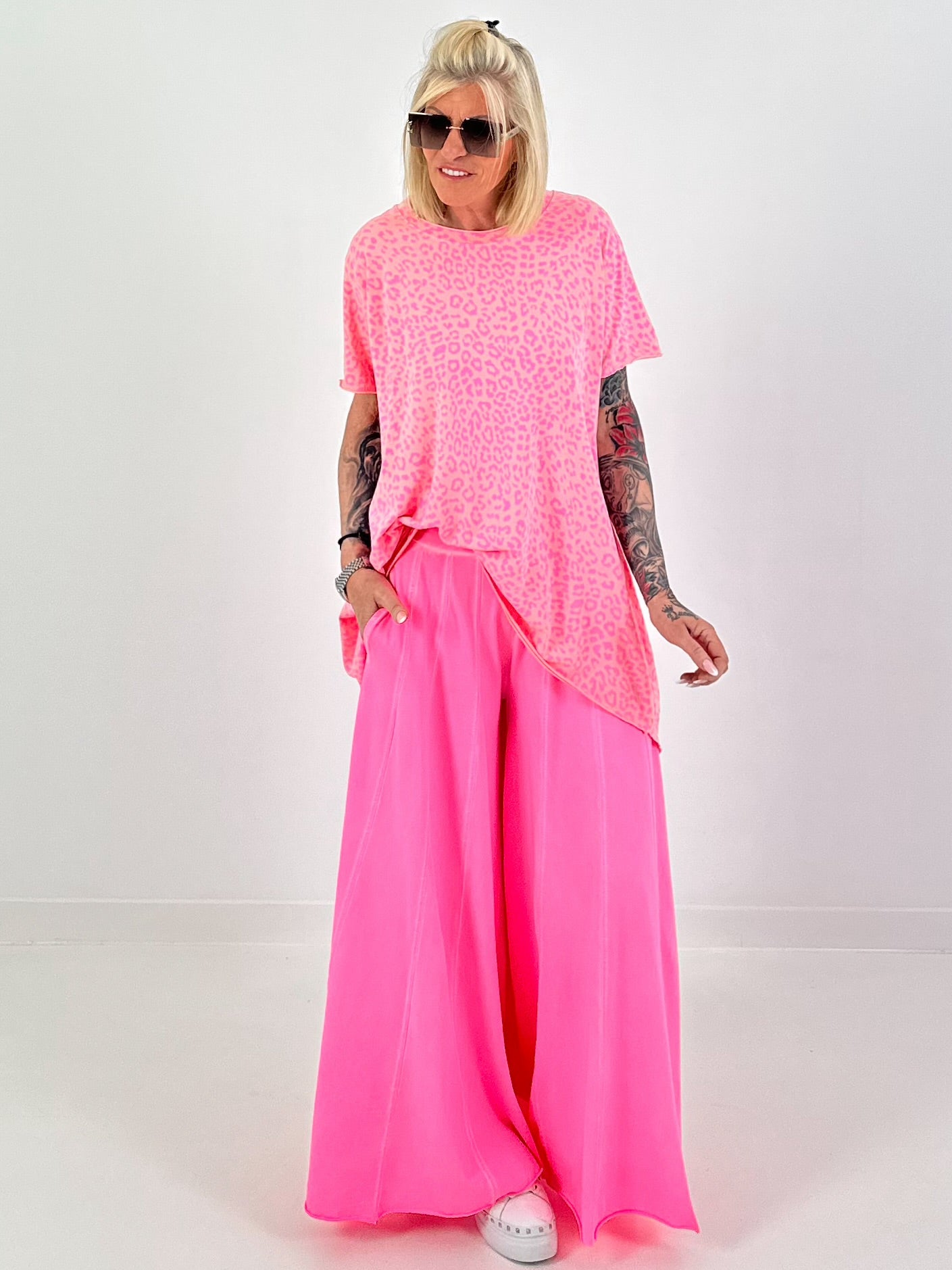 T-Shirt Leo - pink-rose