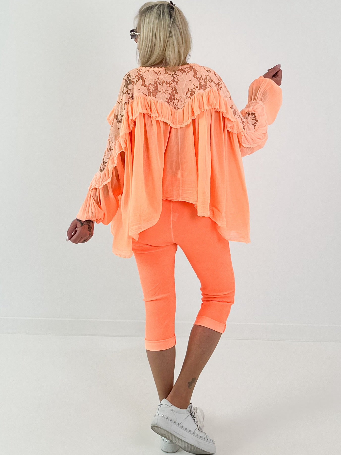 Baby-Doll Tunika - neonorange