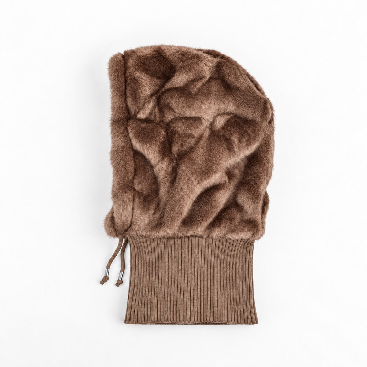 Knuffelige muts 3 looks - chocolade