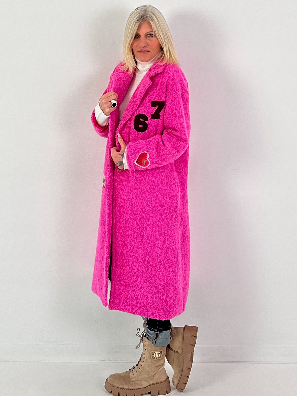 Jasmodel "Howdy Heart" - roze