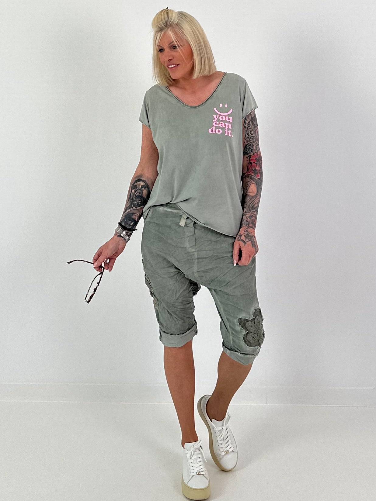 T-Shit You Can - khaki