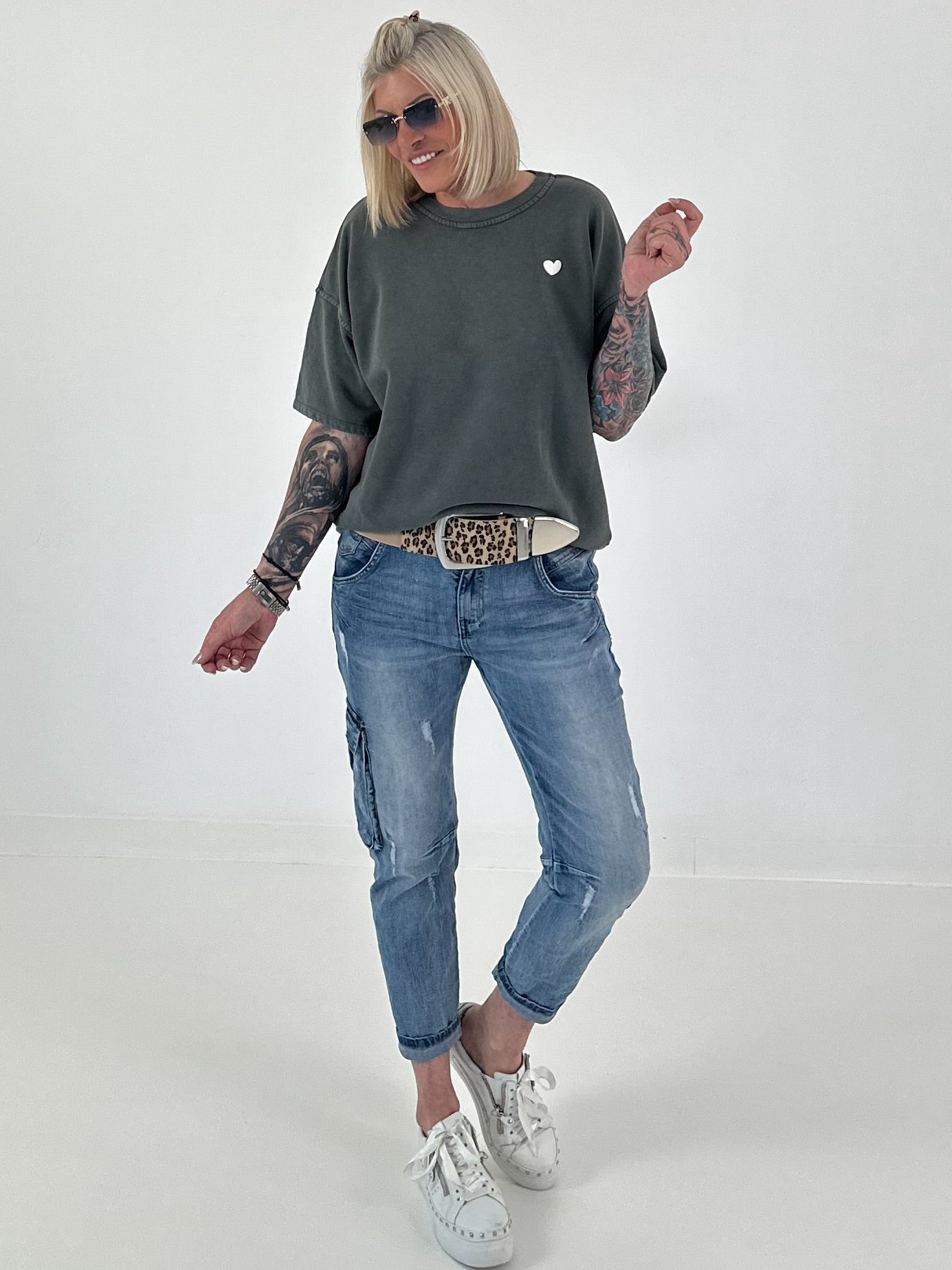 Cargo Jeans - denim