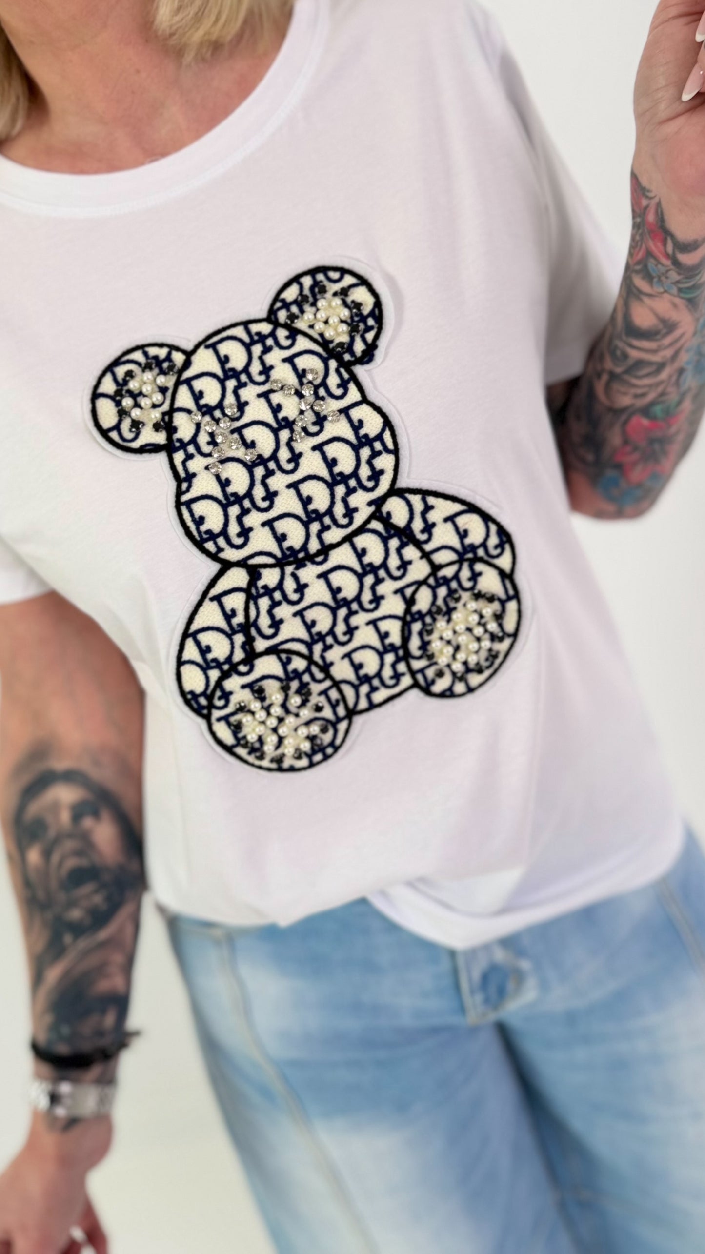 Teddy T-Shirt - white