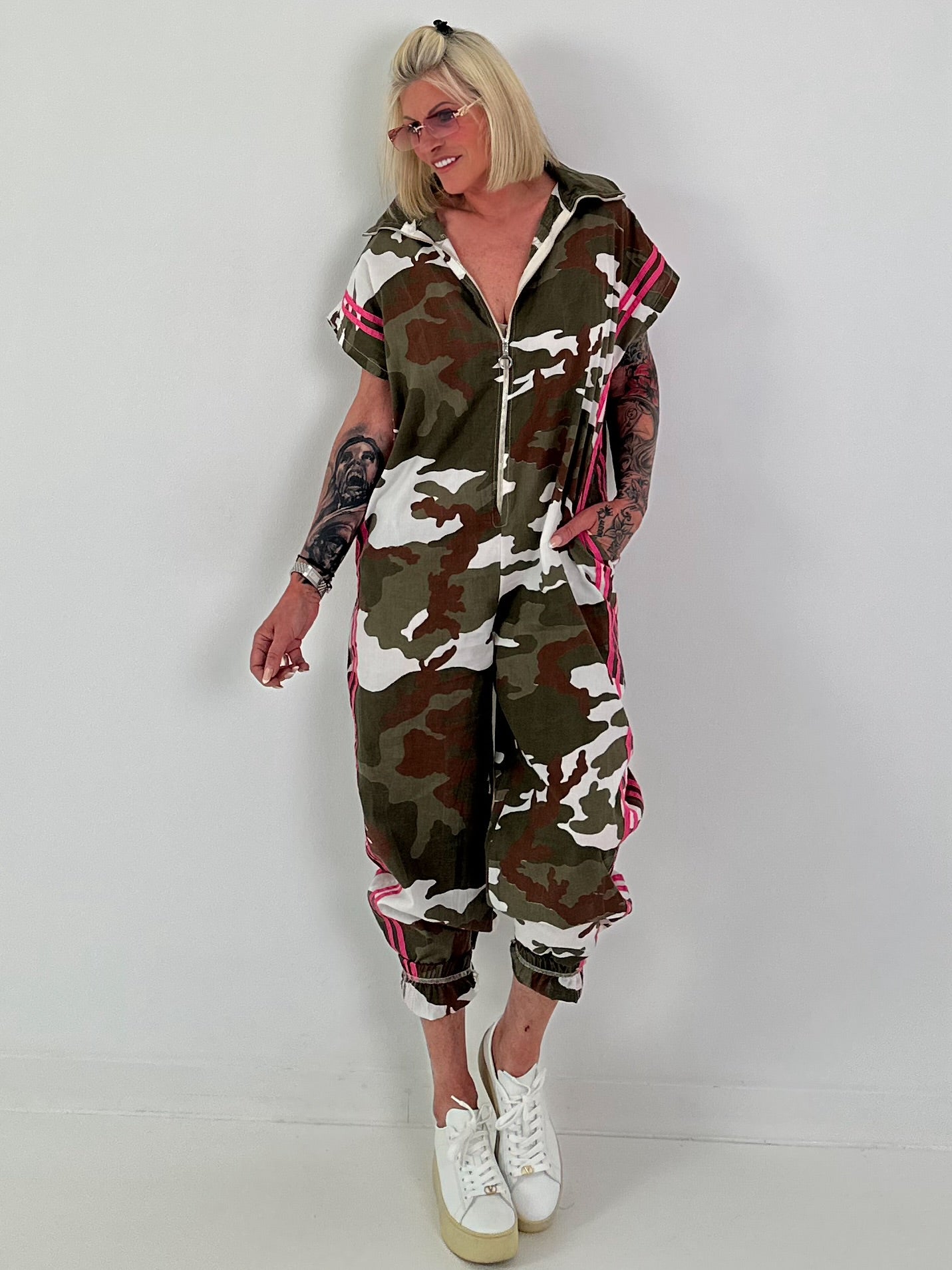 Camouflage Jumpsuit - khaki-mehrfarbig ( lieferbar ab (07.06.2026)