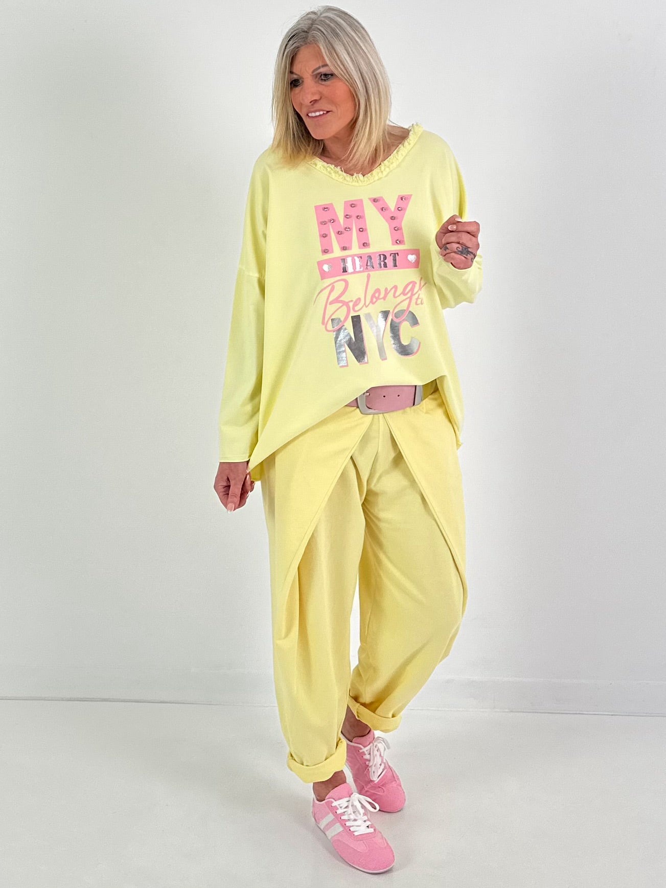 Trui Mijn Hart - geel