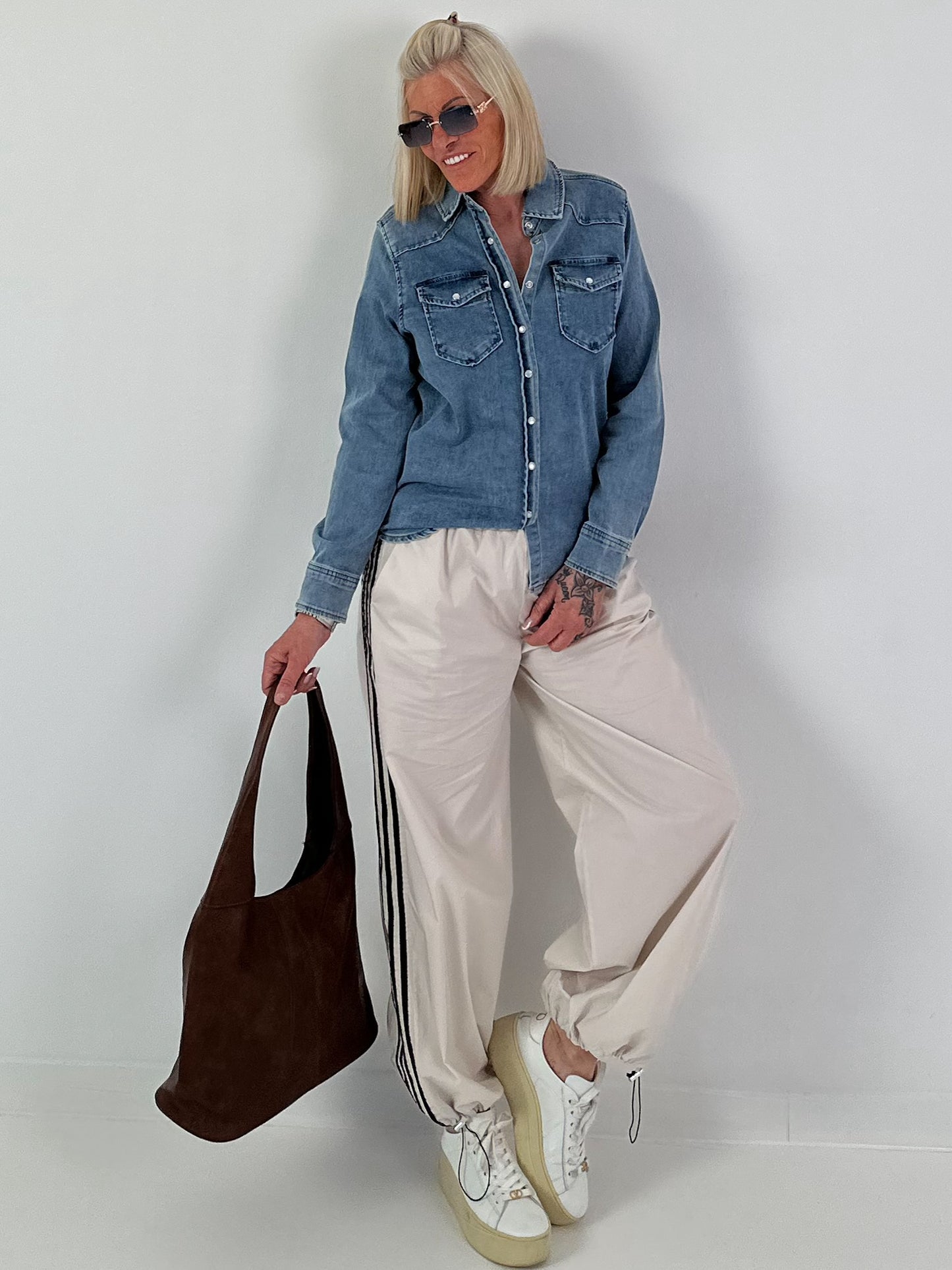 Casual denim shirt - denim