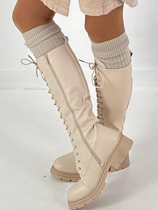 Laarzen model "Lacoria" - beige