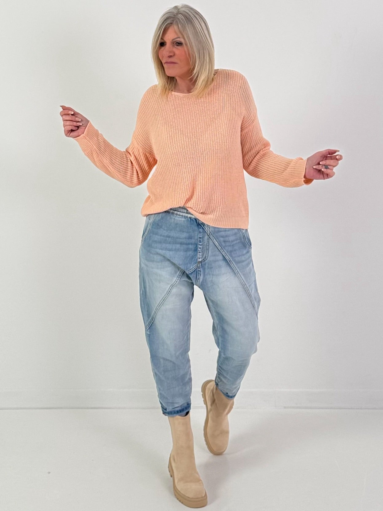 Baggy Jeans Modell "Street Flow" - denim