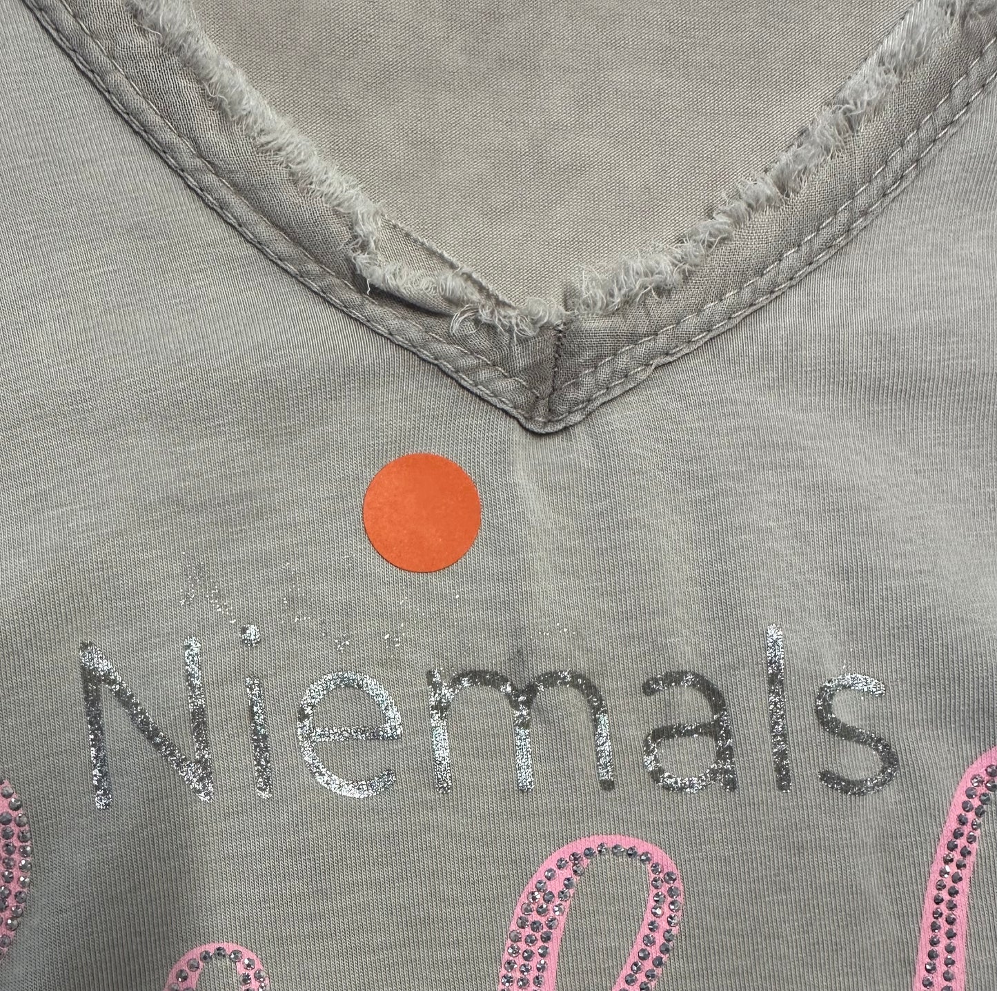 2. Wahl T-Shirt mit Statement Print - taupe