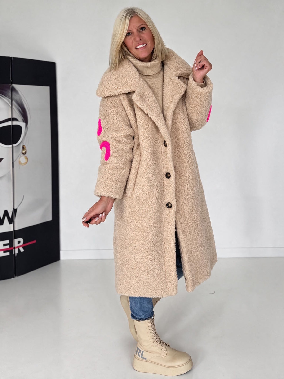 Teddymantel Suxxess - beige