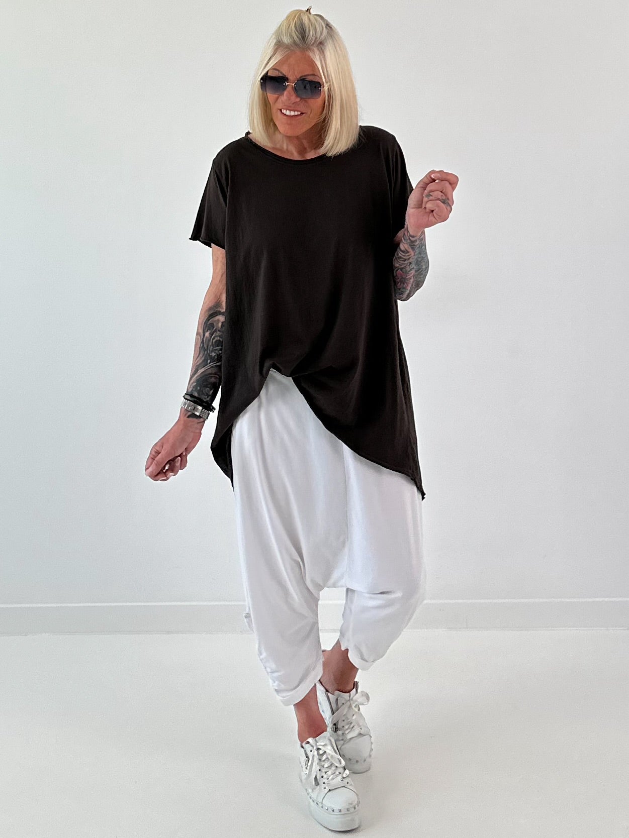 Oversized T-Shirt - schoko