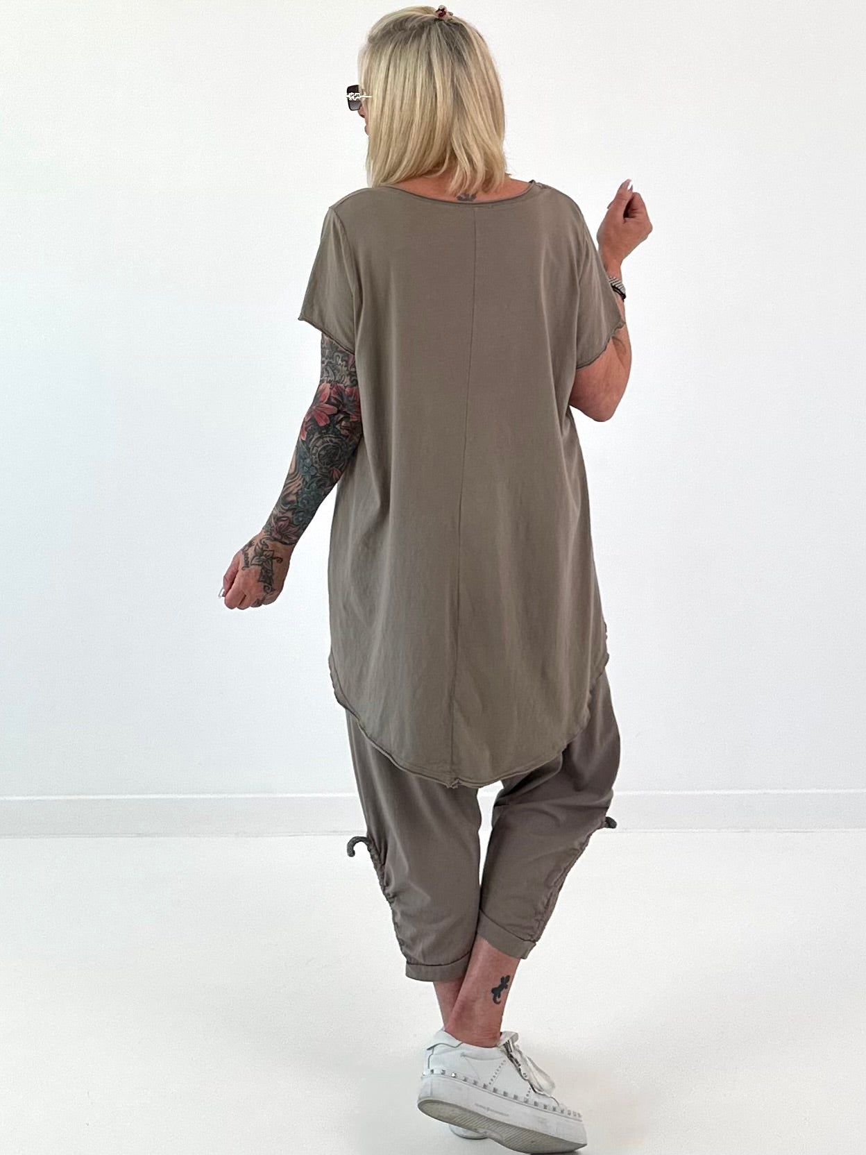 Oversized T-Shirt - taupe