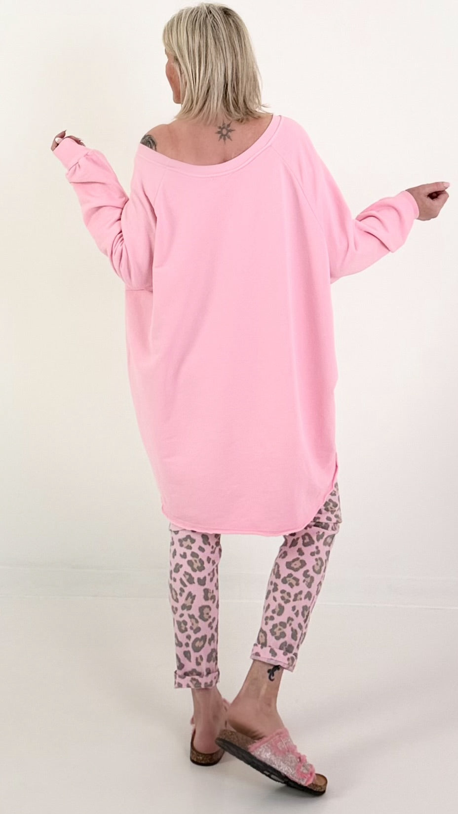 Oversized Sweater - rosa