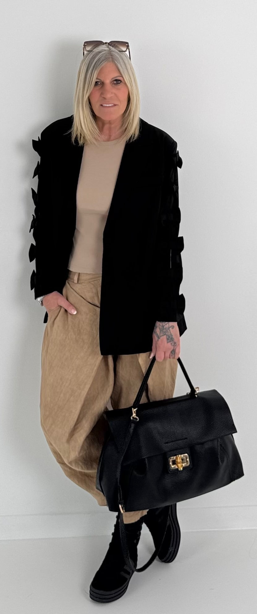 Blazer model "Madison" - black