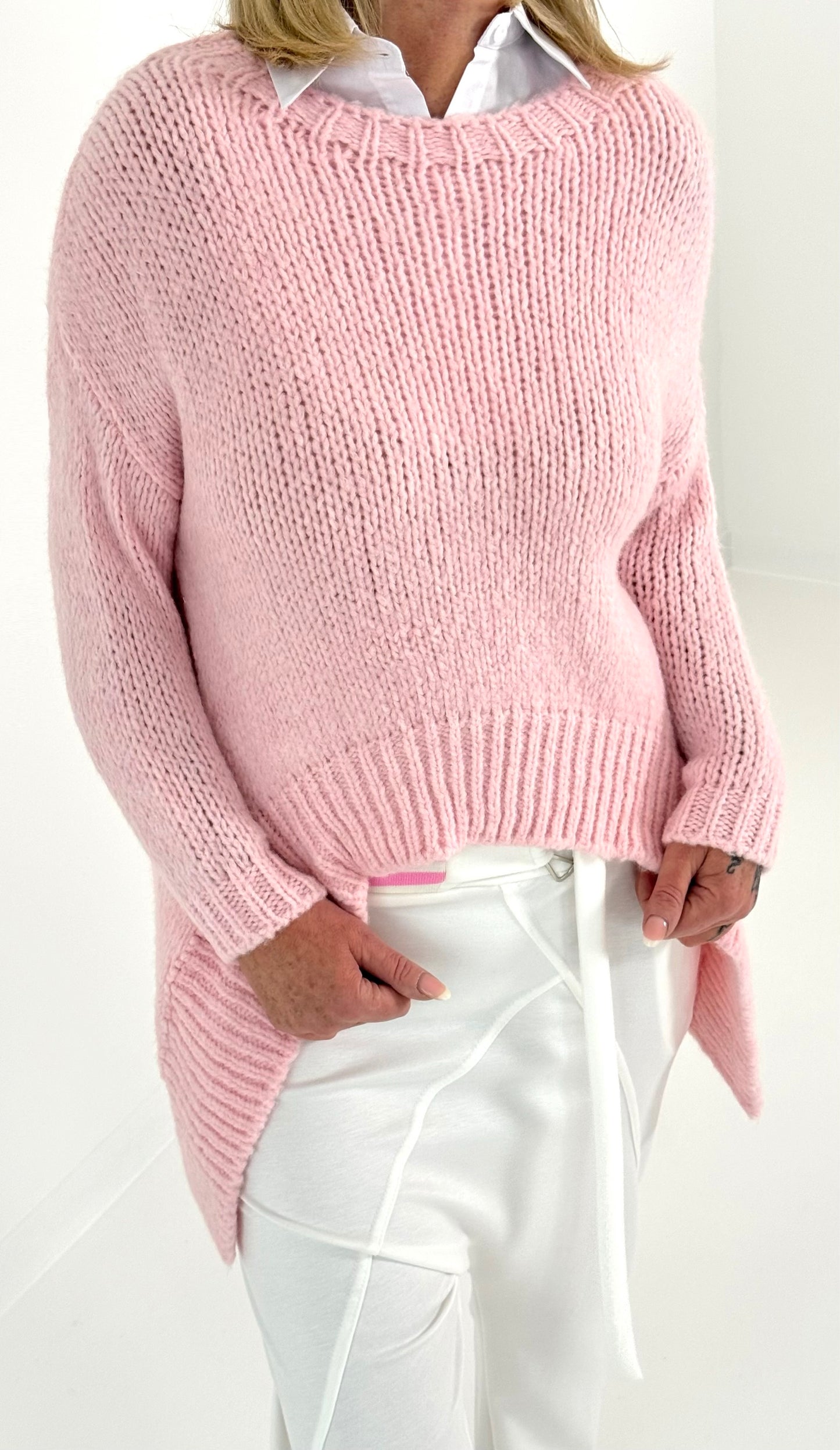 Blousekraag model "Ivi" - grijs