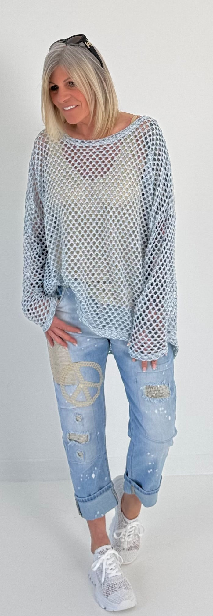 Stricktop Modell "Mony" - 4 Farben