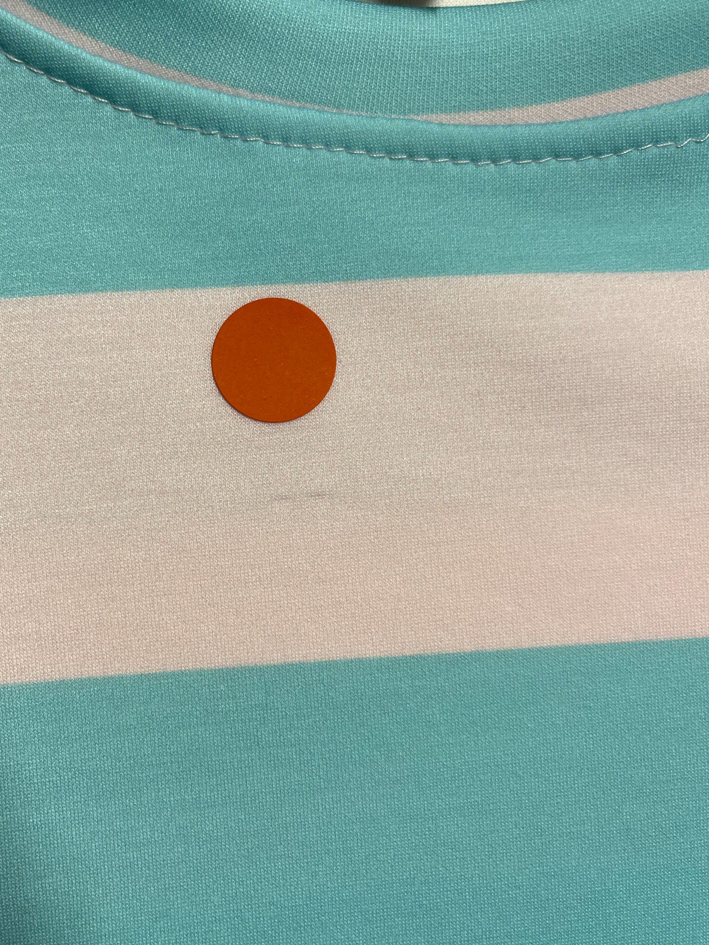 2. Wahl Sweater mit Streifen - rosa-türkis