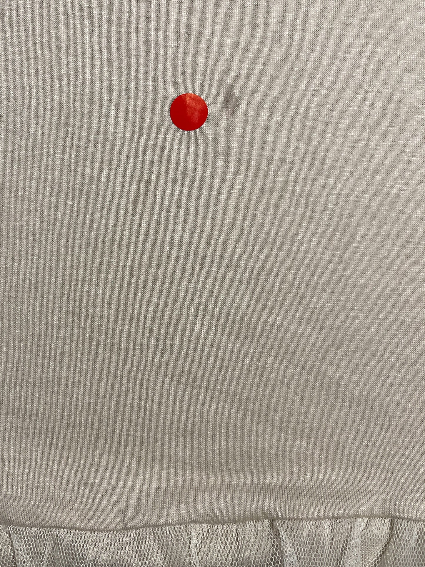 2. Wahl Long Top mit Rüsche - beige